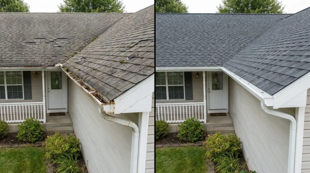 Top Tier Roofing and Siding - Before & After 2