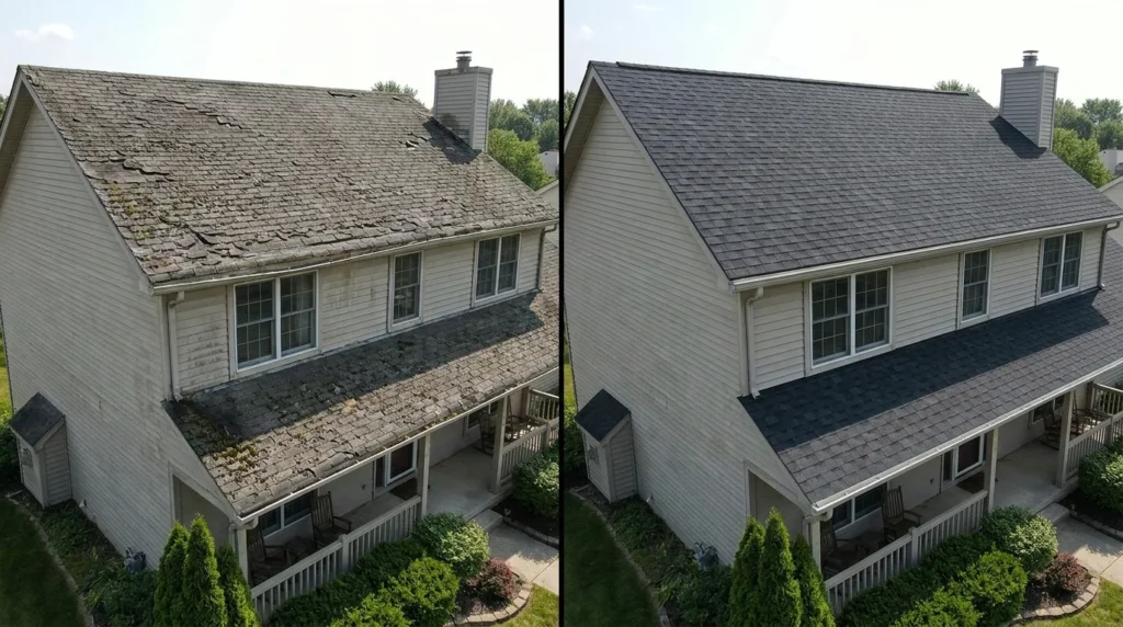 Top Tier Roofing and Siding - Before & After 2
