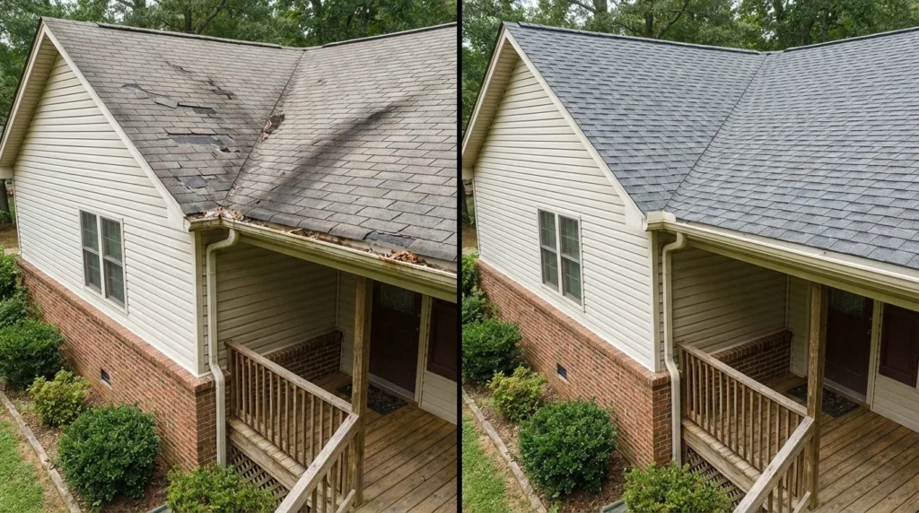 Top Tier Roofing and Siding - Before & After 2