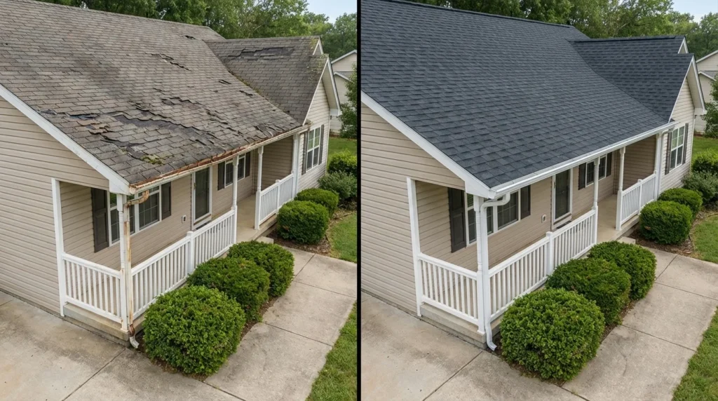 Top Tier Roofing and Siding - Before & After 2