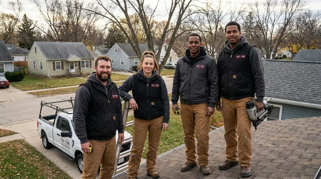 Top Tier Roofing and Siding - Team Composite